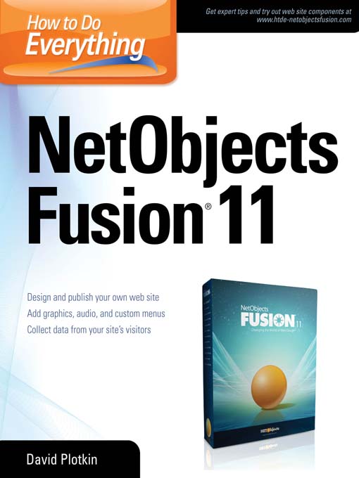 Title details for How to Do Everything NetObjects Fusion11 by David Plotkin - Available